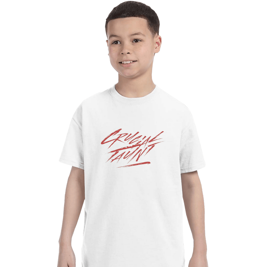 Shirts T-Shirts, Youth / XL / White Crucial Taunt