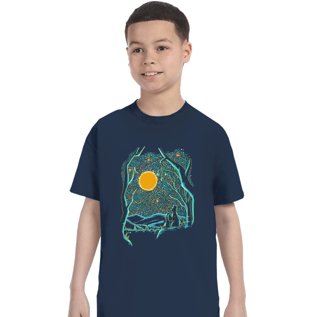 Shirts T-Shirts, Youth / XS / Navy Starry Dogs