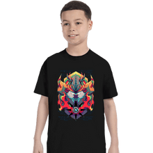 Load image into Gallery viewer, Secret_Shirts T-Shirts, Youth / XS / Black WarGreymon!
