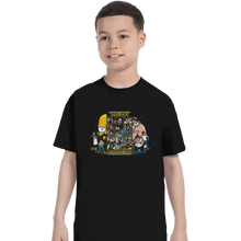 Load image into Gallery viewer, Secret_Shirts T-Shirts, Youth / XS / Black Clash Of Toon Dads Secret Sale
