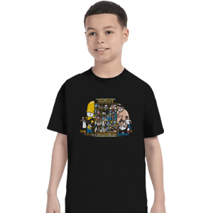 Secret_Shirts T-Shirts, Youth / XS / Black Clash Of Toon Dads Secret Sale