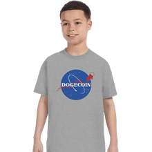 Load image into Gallery viewer, Daily_Deal_Shirts T-Shirts, Youth / XS / Sports Grey Nasa Doge
