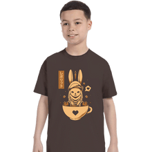 Load image into Gallery viewer, Shirts T-Shirts, Youth / XS / Dark Chocolate Loporrit Coffee
