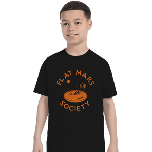 Shirts T-Shirts, Youth / XL / Black Flat Mars Society