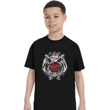 Load image into Gallery viewer, Shirts T-Shirts, Youth / XL / Black Forest Spirit Protector
