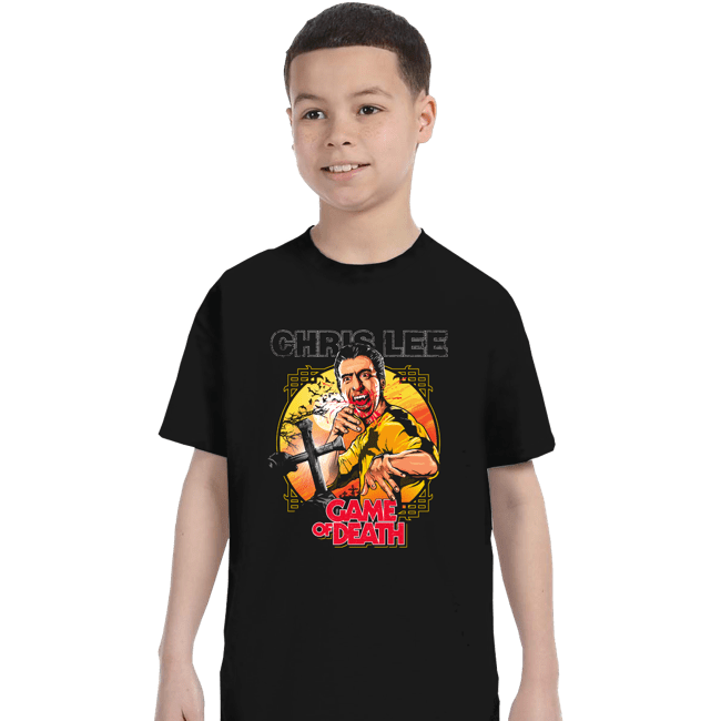 Daily_Deal_Shirts T-Shirts, Youth / XS / Black Game Of Death