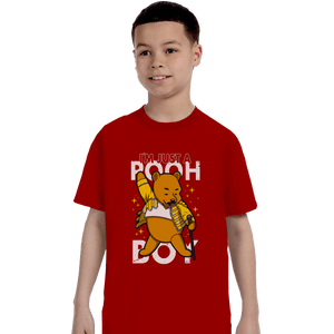 Shirts T-Shirts, Youth / XL / Red I'm Just A Pooh Boy