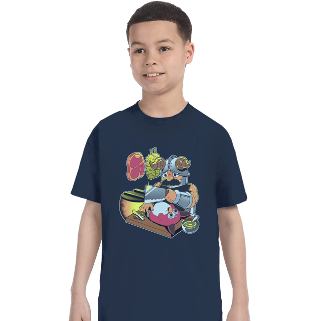 Last_Chance_Shirts T-Shirts, Youth / XS / Navy Tastes Like Chicken