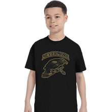 Load image into Gallery viewer, Shirts T-Shirts, Youth / XL / Black Nevermore
