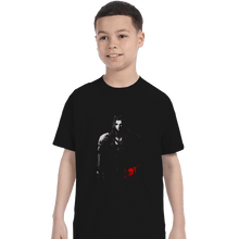 Load image into Gallery viewer, Shirts T-Shirts, Youth / XL / Black One Winged Angel Ink
