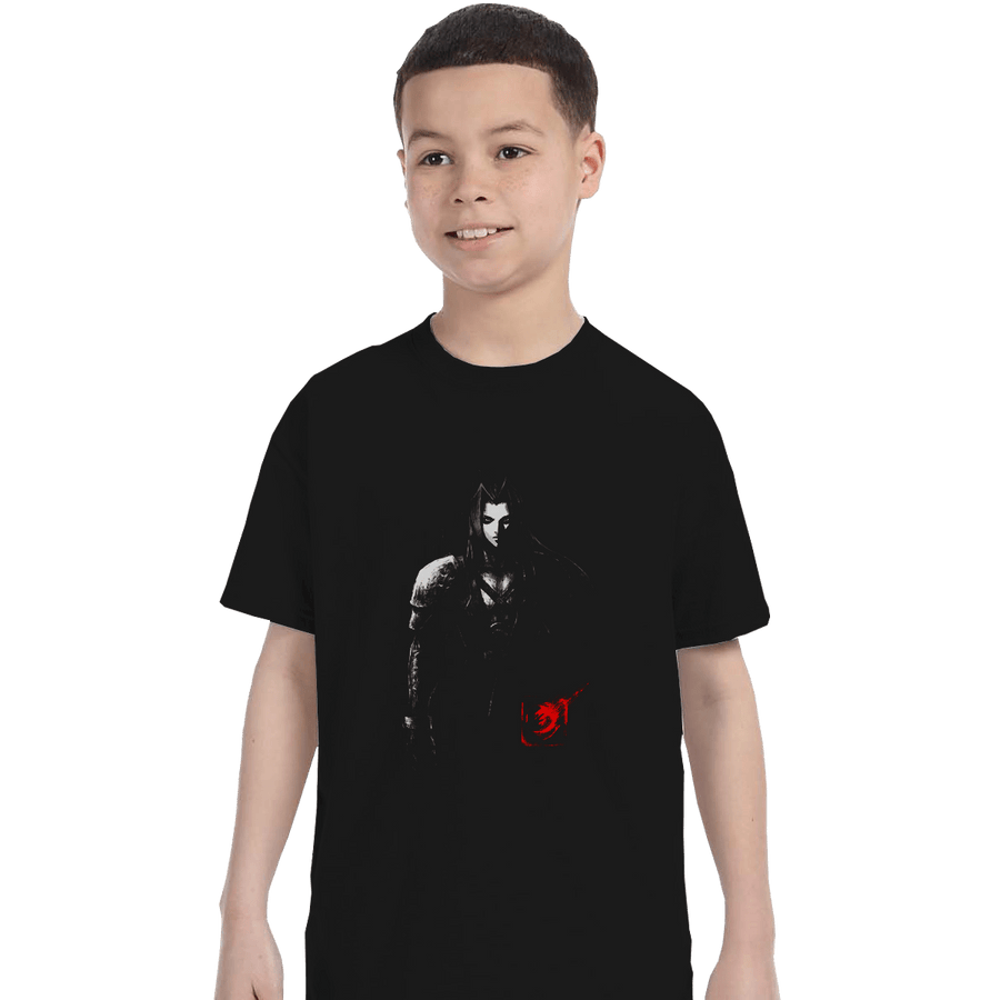 Shirts T-Shirts, Youth / XL / Black One Winged Angel Ink