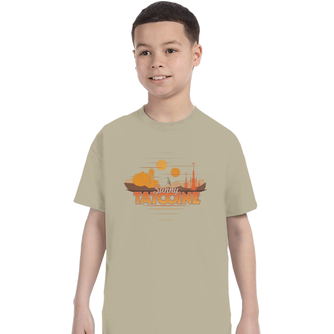 Shirts T-Shirts, Youth / XS / Sand Sunny Tatooine