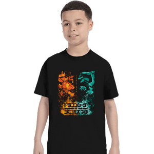 Daily_Deal_Shirts T-Shirts, Youth / XS / Black Dragon VS Beast