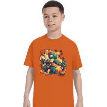 Load image into Gallery viewer, Daily_Deal_Shirts T-Shirts, Youth / XS / Orange Toy Mike
