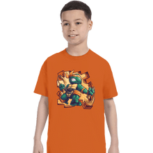 Load image into Gallery viewer, Daily_Deal_Shirts T-Shirts, Youth / XS / Orange Toy Mike
