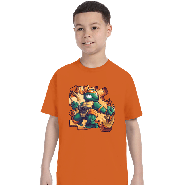 Daily_Deal_Shirts T-Shirts, Youth / XS / Orange Toy Mike