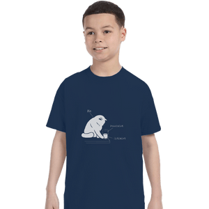Shirts T-Shirts, Youth / XL / Navy Glass Graphic