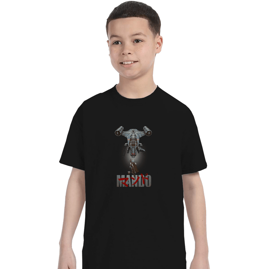 Shirts T-Shirts, Youth / XL / Black Mandokira