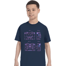 Load image into Gallery viewer, Secret_Shirts T-Shirts, Youth / XS / Navy Start The Music!
