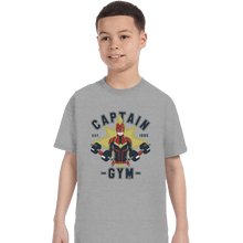 Load image into Gallery viewer, Shirts T-Shirts, Youth / XL / Sports Grey Captain Gym
