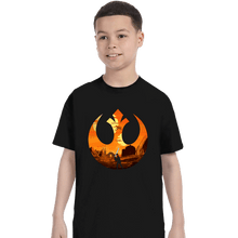 Load image into Gallery viewer, Daily_Deal_Shirts T-Shirts, Youth / XS / Black Rising Star
