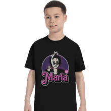 Load image into Gallery viewer, Shirts T-Shirts, Youth / XS / Black Marla Doll
