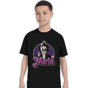Shirts T-Shirts, Youth / XS / Black Marla Doll