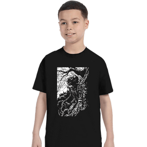 Shirts T-Shirts, Youth / XS / Black PumpkinHead