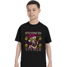 Load image into Gallery viewer, Daily_Deal_Shirts T-Shirts, Youth / XS / Black Time To Yule
