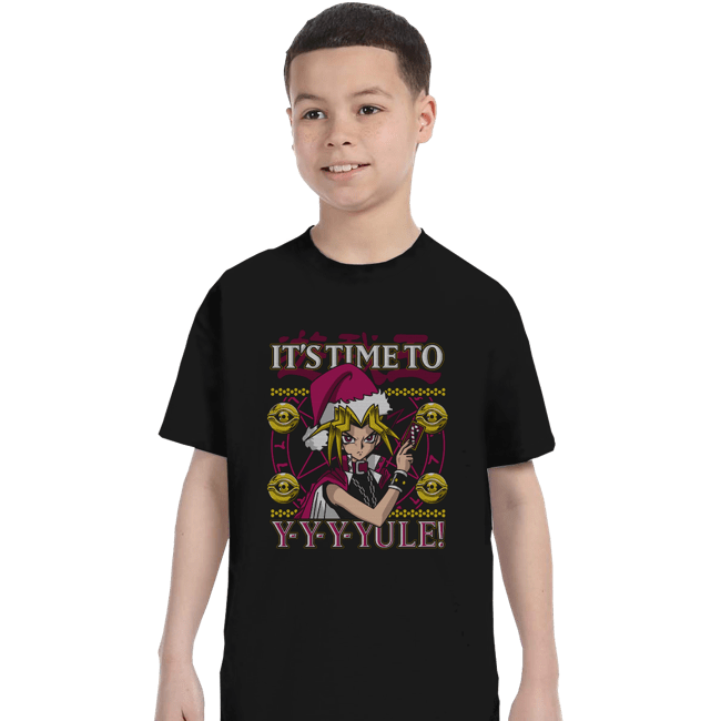 Daily_Deal_Shirts T-Shirts, Youth / XS / Black Time To Yule
