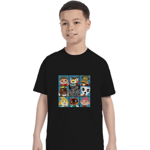 Shirts T-Shirts, Youth / XL / Black The Animal Bunch