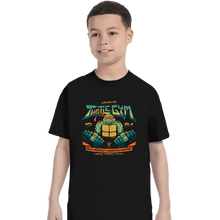 Load image into Gallery viewer, Daily_Deal_Shirts T-Shirts, Youth / XS / Black Mikey&#39;s Turtle Gym
