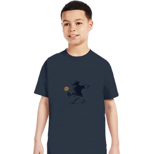Shirts T-Shirts, Youth / XS / Dark Heather Banksy Flower