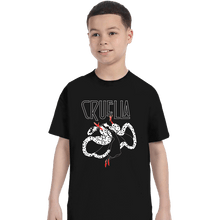 Load image into Gallery viewer, Shirts T-Shirts, Youth / XS / Black Cruella
