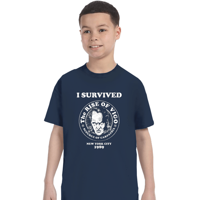 Secret_Shirts T-Shirts, Youth / XS / Navy Surviving Vigo
