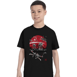 Shirts T-Shirts, Youth / XL / Black Battle on the beach