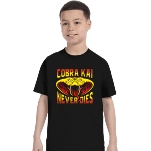 Secret_Shirts T-Shirts, Youth / XS / Black Never Dies