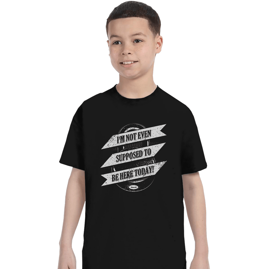 Shirts T-Shirts, Youth / XL / Black Not Supposed to be Here