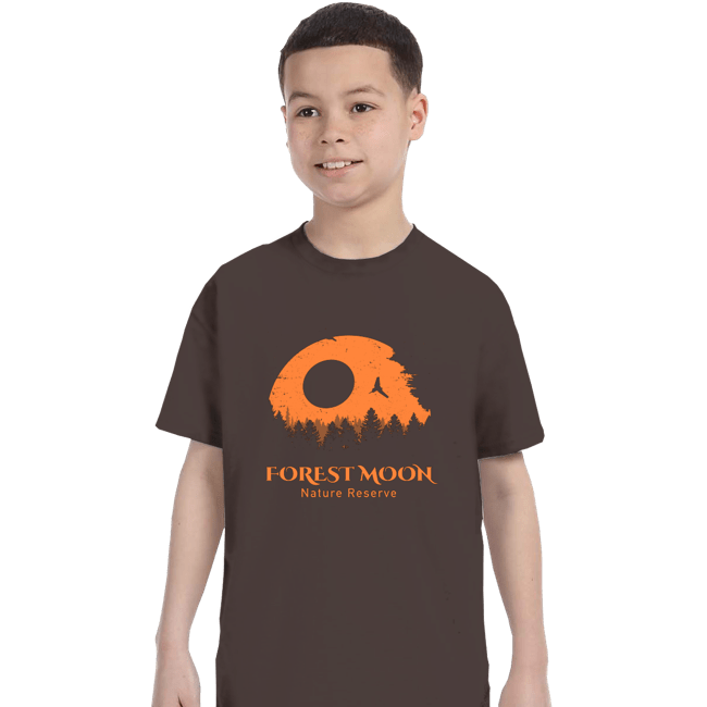 Daily_Deal_Shirts T-Shirts, Youth / XS / Dark Chocolate Forest Moon Reserve