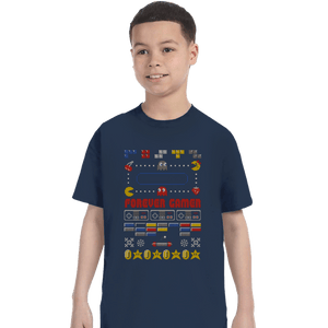 Shirts T-Shirts, Youth / XS / Navy A Very Gamer Christmas