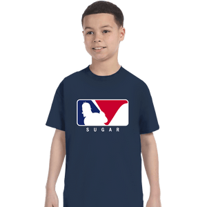 Secret_Shirts T-Shirts, Youth / XS / Navy Sugar League