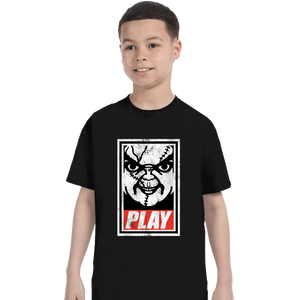 Shirts T-Shirts, Youth / XS / Black Play
