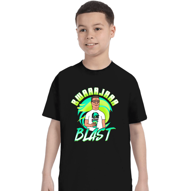 Secret_Shirts T-Shirts, Youth / XS / Black Bwaajaa Blast