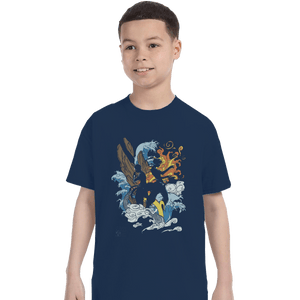 Shirts T-Shirts, Youth / XL / Navy Two Avatars