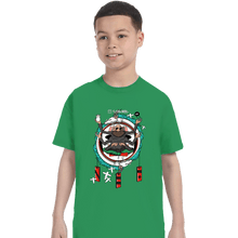 Load image into Gallery viewer, Shirts T-Shirts, Youth / XS / Irish Green Bathhouse Crest
