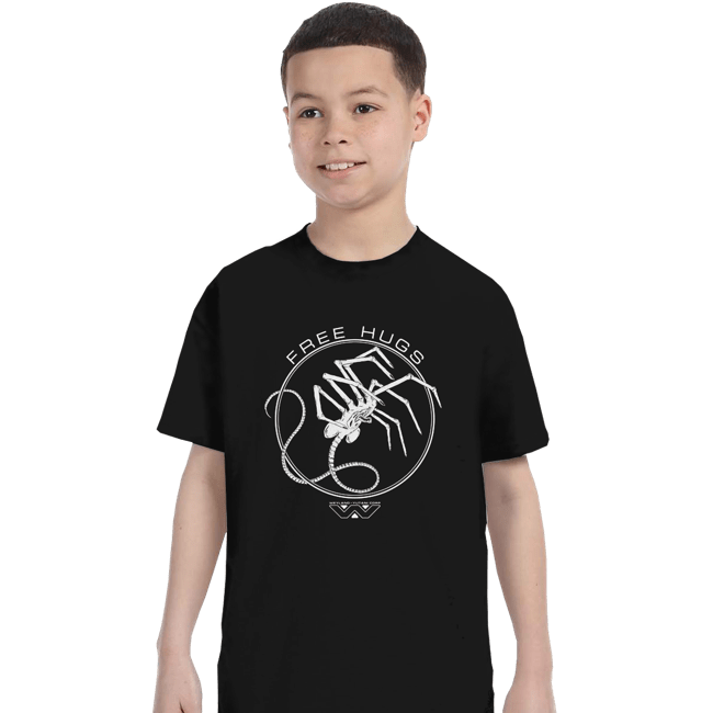 Shirts T-Shirts, Youth / XS / Black Free Hugs