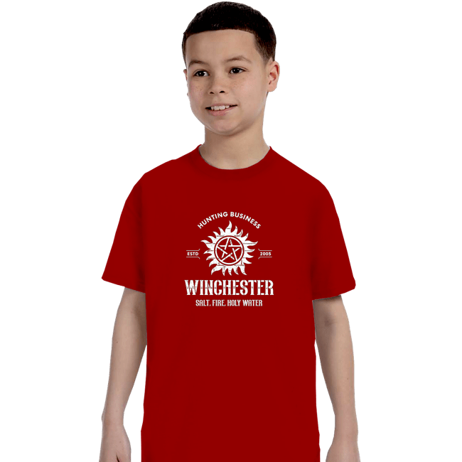 Shirts T-Shirts, Youth / XS / Red Winchester Hunting Business