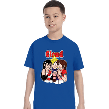 Load image into Gallery viewer, Shirts T-Shirts, Youth / XS / Royal Blue Cloud Comics
