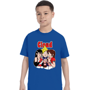 Shirts T-Shirts, Youth / XS / Royal Blue Cloud Comics