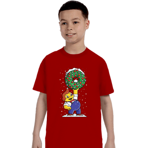 Daily_Deal_Shirts T-Shirts, Youth / XS / Red Festive Feast